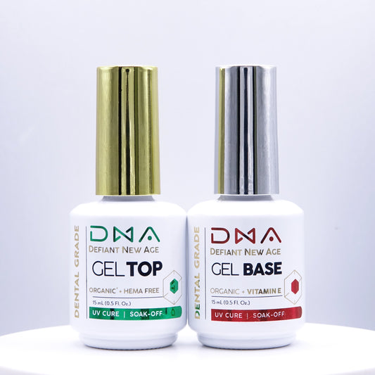 ONLY $10.09 EA - BULK 12PK:  Dental Nail Arts Dental-Grade UV Base Coat / Top Coat Nail Gel