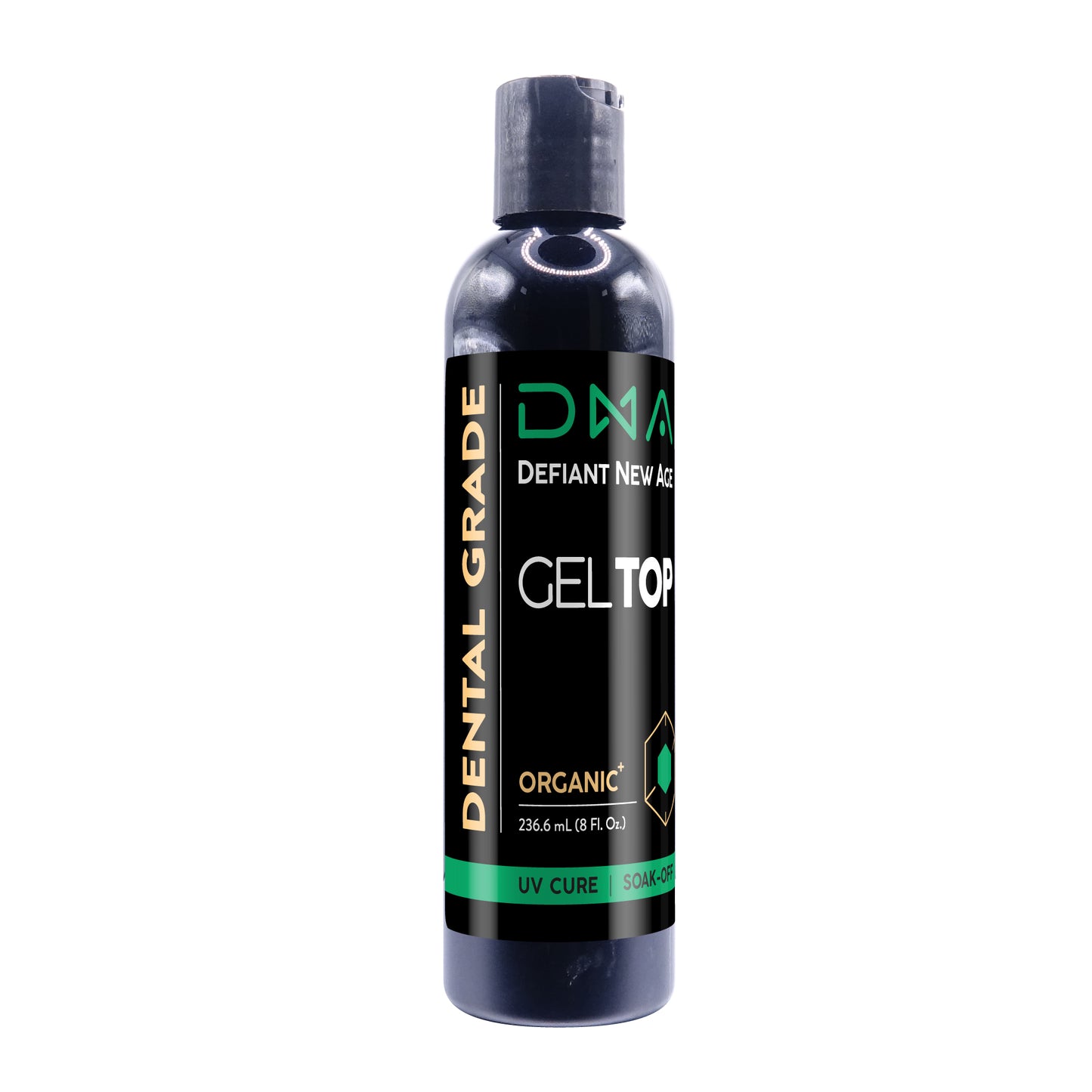 8 OZ Dental Nail Arts UV TOP COAT NAIL GEL